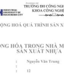 Luận văn đề tài tự động hóa trong nhà máy sản xuất nhựa