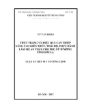 Luận án tiến sĩ Y tế công cộng: Thực trạng và hiệu quả can thiệp nâng cao kiến thức, thái độ, thực hành làm mẹ an toàn cho phụ nữ H’mông tỉnh Sơn La