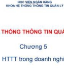 Bài giảng Hệ thống thông tin quản lý: Chương 5 - Ngô Thùy Linh