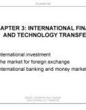 International finance and technology transfer