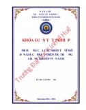 Khóa luận tốt nghiệp Tài chính Ngân hàng: Ảnh hưởng của các nhân tố vĩ mô đến giá cổ phiếu trên thị trường chứng khoán Việt Nam