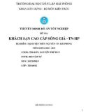 Thuyết minh đồ án tốt nghiệp: Khách sạn cao cấp Sông Giá - Thủy Nguyên - Hải Phòng