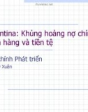 Argentina: Khủng hoảng nợ chính phủ, ngân hàng và tiền tệ