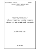 Luận án tiến sĩ Y học: Thực trạng giám sát viêm gan vi rút B, C tại tỉnh Thái Bình và hiệu quả một số biện pháp can thiệp