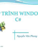 LẬP TRÌNH WINDOWS C#