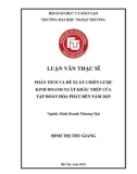 Luận văn Thạc sĩ Kinh doanh thương mại: Phân tích và đề xuất chiến lược kinh doanh xuất khẩu thép của tập đoàn Hòa Phát đến năm 2025