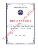 Khóa luận tốt nghiệp Tài chính Ngân hàng: Các nhân tố ảnh hưởng đến tính hữu hiệu của Hệ thống thông tin quản lý ngân sách (TABMIS) tại Kho bạc nhà nước tỉnh Thừa Thiên Huế