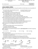 Đề thi giữa học kì 2 môn Vật lí lớp 11 năm 2022-2023 có đáp án - Trường THPT Nguyễn Huệ, Đắk Lắk