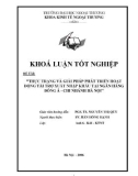 Khóa luận tốt nghiệp: Thực trạng và giải pháp phát triển hoạt động tài trợ xuất nhập khẩu tại Ngân hàng Đông Á - chi nhánh Hà nội