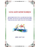 Sáng kiến kinh nghiệm THPT: Một số biện pháp nâng cao hiệu quả dạy học đọc hiểu thơ trung đại (lớp 10 THPT) hướng tới phát triển năng lực người học