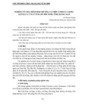 Báo cáo nghiên cứu khoa học: NGHIÊN CỨU ĐẶC ĐIỂM SINH TRƯỞNG CÁ CHÉP CYPRINUS CARPIO (LINNEAUS, 1758) Ở VÙNG HỒ PHÚ NINH, TỈNH QUẢNG NAM