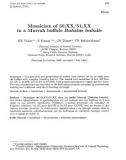 Báo cáo sinh học: Mosaicism of  50,XX/51,XX in a Murrah  buffalo Bubalus bubalis