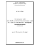 Luận văn Thạc sĩ Hoá học: Phân tích cấu trúc một số dẫn xuất furan-hemiasterlin bằng các phương pháp phổ hiện đại