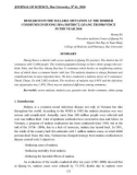 Báo cáo nghiên cứu khoa học: Nghiên cứu về tình hình sốt rét tại các xã biên giới huyện Hướng Hoá, tỉnh Quảng Trị năm 2010