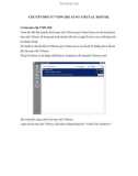 CHUYỂN ĐỔI TỪ VMWARE SANG VIRTUAL SERVER