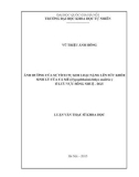 Luận văn Thạc sĩ Khoa học: Ảnh hưởng của sự tích tụ kim loại nặng lên sức khỏe sinh lý của cá mè (hypophthalmichthys molitrix) ở lưu vực sông Nhuệ - Đáy