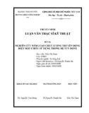Luận văn: NGHI ÊN CỨU NÂNG CAO CHẤT LƯỢNG TRUYỀN ĐỘNG ĐIỆN MỘT CHIỀU SỬ DỤNG TRONG HỆ TUỲ ĐỘNG