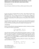 Báo cáo hóa học: EIGENVALUE COMPARISONS FOR BOUNDARY VALUE PROBLEMS OF THE DISCRETE BEAM EQUATION