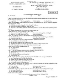 Đề thi thử THPT Quốc gia lần 1 môn Địa lí lớp 11 năm 2018-2019 - THPT Ngô Sĩ Liên - Mã đề 209