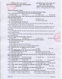 Đề thi giữa học kì 1 môn Giáo dục địa phương lớp 7 năm 2023-2024 - Trường THPT Nguyễn Bỉnh Khiêm, Long Biên