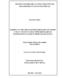 Luận văn Thạc sĩ Sinh học: Nghiên cứu thu nhận enzym Endolysin tái tổ hợp LysSa và đánh giá hoạt tính kháng khuẩn Staphylococcus aureus trong bảo quản sữa