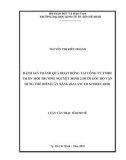 Luận văn Thạc sĩ Kinh tế: Đánh giá thành quả hoạt động tại Công ty TNHH TM DV Môi trường Nguyệt Minh 2 dưới góc độ vận dụng thẻ điểm cân bằng (Balanced Scorecard)