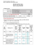 Đề thi kết thúc học phần môn Kế toán quản trị 2 năm 2023-2024 có đáp án - Trường ĐH Văn Lang