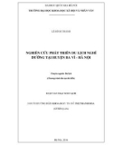 Luận văn Thạc sĩ Du lịch: Nghiên cứu phát triển du lịch nghỉ dưỡng tại huyện Ba Vì – Hà Nội