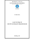 Luận văn Thạc sĩ Quản trị Kinh doanh: Hoàn Thiện công tác Bảo hiểm xã hội đối với các doanh nghiệp ngoài quốc doanh trên địa bàn huyện An Dương, thành phố Hải Phòng