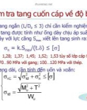 Kiểm tra tang cuốn cáp về độ bền