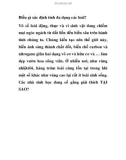 Điều gì xác định tính đa dạng các loài?