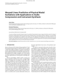 Báo cáo hóa học:  Warped Linear Prediction of Physical Model Excitations with Applications in Audio Compression and Instrument Synthesis