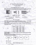 Đề thi phương pháp ghi đo bức xạ