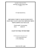 Luận văn Thạc sĩ Toán học: Một định lý hội tụ mạnh giải bài toán chấp nhận tách và bài toán điểm bất động trong không gian Banach