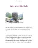 Bóng mượt Hàn Quốc