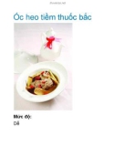 Óc heo tiềm thuốc bắc