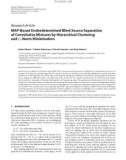 Báo cáo hóa học: Research Article MAP-Based Underdetermined Blind Source Separation of Convolutive Mixtures by 