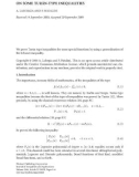 Báo cáo hóa học: ON SOME TURÁN-TYPE INEQUALITIES