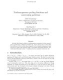 Báo cáo toán học: Nonhomogeneous parking functions and noncrossing partitions