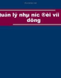 Quản lý nhà nước đối với tính dụng