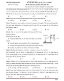 Đề thi thử THPT Quốc gia môn Hóa học năm 2020 - THPT Duy Tân