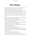 Nhẹ Nhàng…