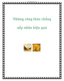 Những công thức chống nếp nhăn hiệu quả