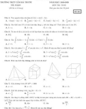 Đề thi KSCL môn Toán 12 năm 2019-2020 có đáp án - Trường THPT Cầm Bá Thước (Lần 1)