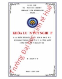 Khóa luận tốt nghiệp Quản trị kinh doanh: Phân tích các yếu tố ảnh hưởng đến sự hài lòng trong công việc của công nhân công ty cổ phần Da giày Huế