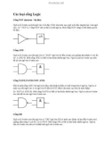 Các loại cổng Logic