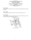 Đề thi tốt nghiệp Cao đẳng Nghề khóa I (2007 - 2010) môn Công nghệ ô tô: LT50