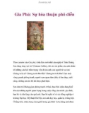 Gia Phả: Sự hòa thuận phô diễn