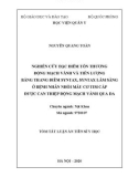 Tóm tắt luận án Tiến sĩ Y học: Nghiên cứu đặc điểm tổn thương  động mạch vành và tiên lượng bằng thang điểm Syntax, Syntax lâm sàng ở bệnh nhân nhồi máu cơ tim cấp được can thiệp động mạch vành qua da