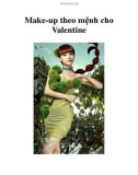 Make-up theo mệnh cho Valentine.